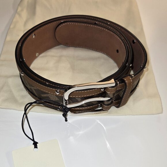 FENDI Studded FF Motif Belt (Unisex) - Picture 6 of 7